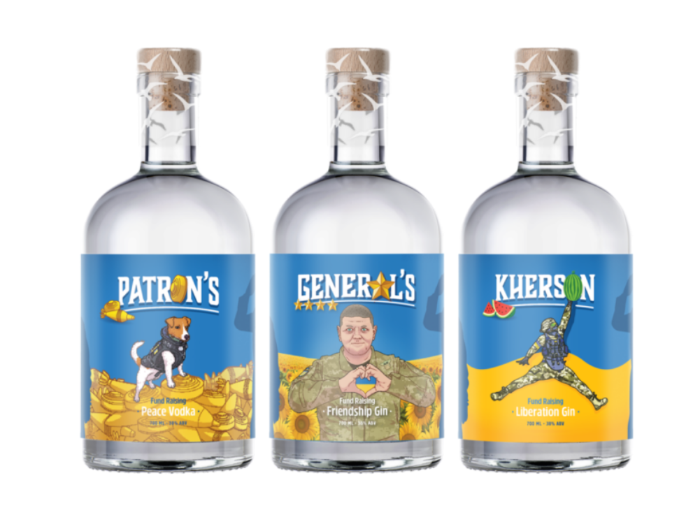 Australia releases gin with Zaluzhnyi's photo to raise funds for demining Ukraine